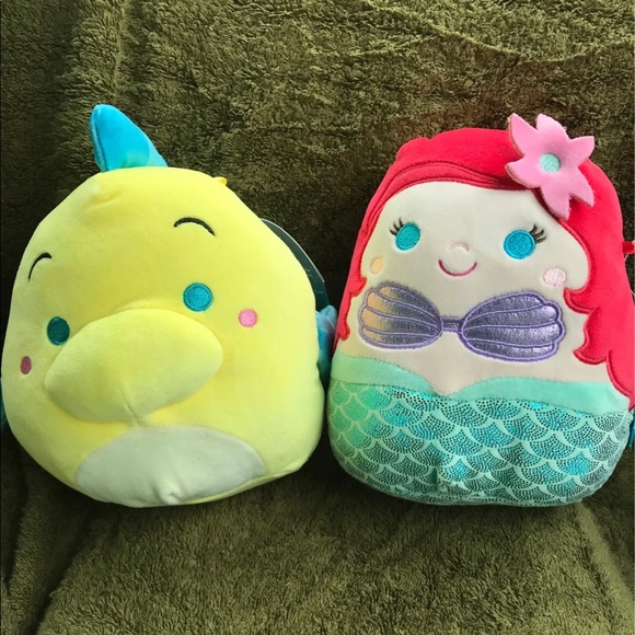Toys Ariel And Flounder 75 Squishmallow Poshmark